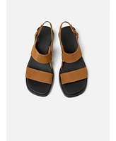 Camper Dana Nubuck Leather Sandals