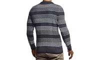 Leif Nelson Men's Stylish Sweater Longsleeve Pullover Sweatshirt Hoodie For Men Slim Fit