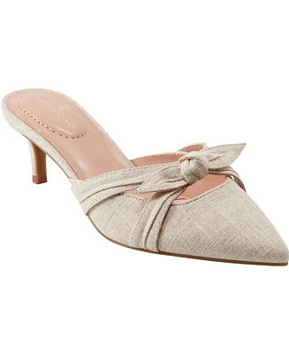 Bandolino Women's Marlow Knotted Kitten Heel Pumps