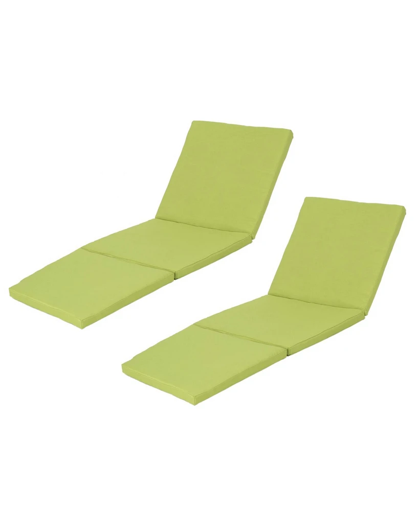 Outdoor Oasis Lounger Cushion Only: Waterproof and Secure for Endless Comfort