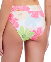 Sanctuary Women's Charming Floral V-Waist High-Leg Bottom