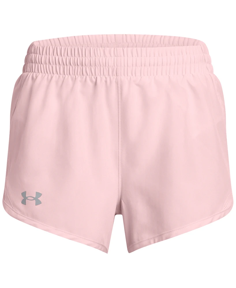 Under Armour Big Girls Fly-By 3" Shorts