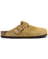 Birkenstock Men's Boston Suede Leather Birko-Flor Clogs from Finish Line