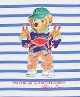 Polo Ralph Lauren Big Boys Bear Striped Jersey T-Shirt