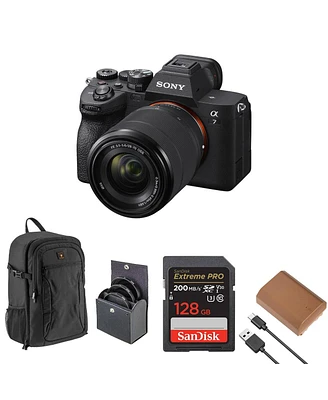 Sony Sony Alpha a7 Iv Full Frame Mirrorless Interchangeable Lens Digital 4K Camera with Fe 28-70mm Lens