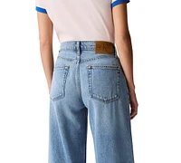 Calvin Klein Jeans Women's High-Rise Wide-Leg Denim