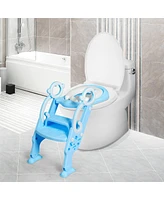 Gouun Kids Adjustable Foldable Toilet Training Seat Chair