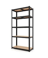 5-Tier Shelving Unit with 2000 Lbs Capacity Heavy-Duty Storage Rack for Home & Garage
