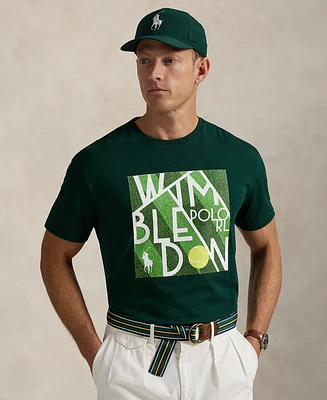 Polo Ralph Lauren Unisex Wimbledon Classic-Fit Logo T-Shirt