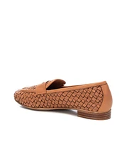 Carmela Leather Collection Women's Braided Flats by Xti