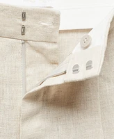 Mango Women's Linen Bermuda Shorts