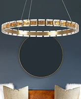 Dainolite 2" Metal Camila Led Chandelier