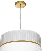 Dainolite 16" Metal Rochelle Led Pendant