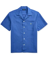 Polo Ralph Lauren Men's Classic-Fit Linen-Cotton Camp Shirt