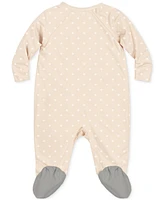 Disney Baby Girls Minnie Mouse Footed Coverall & Headband, 2 Piece Set
