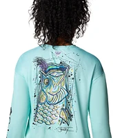 Columbia Women's Tidal Light Pfg X Bentley Long Sleeve Top
