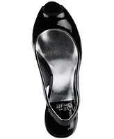 Jeffrey Campbell Charis Peep-Toe Slingback Pumps