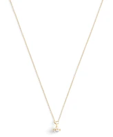 Coach Faux Stone Signature Cultivated Pearl Orb Pendant Necklace
