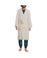 Lands' End Men's Calf Length Gauze Robe