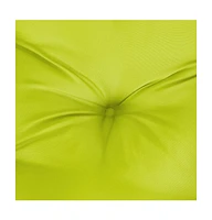 Garden Bench Cushions 2 pcs Bright Green 59.1"x19.7"x2.8" Oxford Fabric