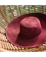 Brunna.co Lolo Wide-brim Jute Boater Hat in