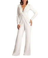 Tadashi Shoji Bates Twist-Front Jumpsuit
