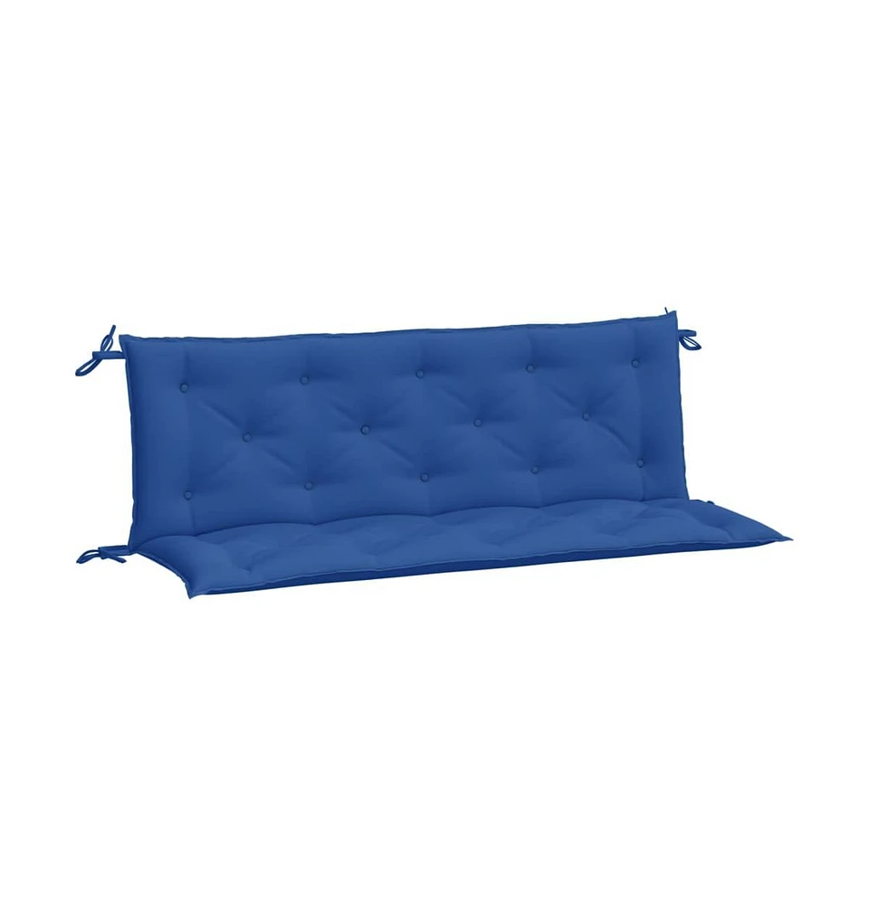 Garden Bench Cushions 2 pcs Blue 59.1"x19.7"x2.8" Oxford Fabric