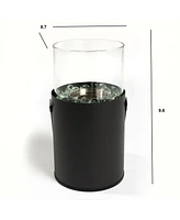 Mini Fire Pit, Tabletop Fire Pit, Ethanol Fire Pit, Portable Fireplace for Indoor & Garden for Dinner Parties
