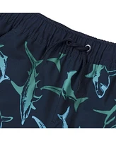 Lands' End Boys Slim Stretch Hydroliner Sport Swim Trunks