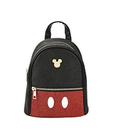 Disney Mickey Mouse Shorts Black 8.5" Micro Mini Backpack