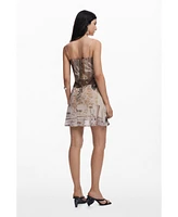 Desigual Women's Dress designed by Mr. Christian Lacroix