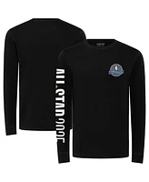 Sportiqe Men's and Women's Black 2025 Nba All-Star Game Mohave Premium Long Sleeve T-Shirt