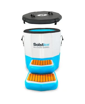 Solstice Original Inflatable Cold Plunge Ice Bath Tub Standing Recovery Barrel