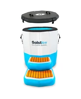 Solstice Original Inflatable Cold Plunge Ice Bath Tub Standing Recovery Barrel