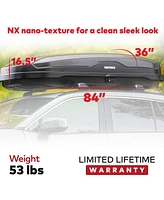 Yakima Nx 18 Cubic Ft General Vehicle Cargo Box for StreamLine Crossbars, Black