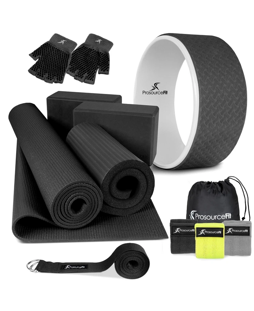 ProsourceFit Yoga Black/White Kit