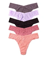 Hanky Panky Women's Signature Lace Original Thong 5 Pack