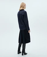Mango Women's Rinse-Wash Denim Shirt