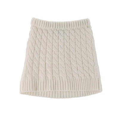 Blake White Tricot Skirt