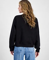 Hugo Women's Logo-Print Long-Sleeve Sweatshirt