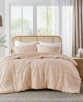 510 Design Porter Pleated 3-Pc. Comforter Set, California King