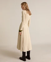 Mango Women's Combined Woven Dress