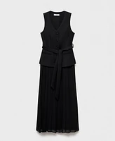 Mango Women's Combined Vest Dress