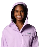 Columbia Women's Pfg Open Water Hooded Rain Jacket
