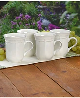 Mikasa French Countryside Mugs, Set of 4