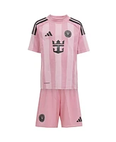 Adidas Toddler Lionel Messi Light Pink Inter Miami Cf 2025 Euforia Mini Kit Jersey