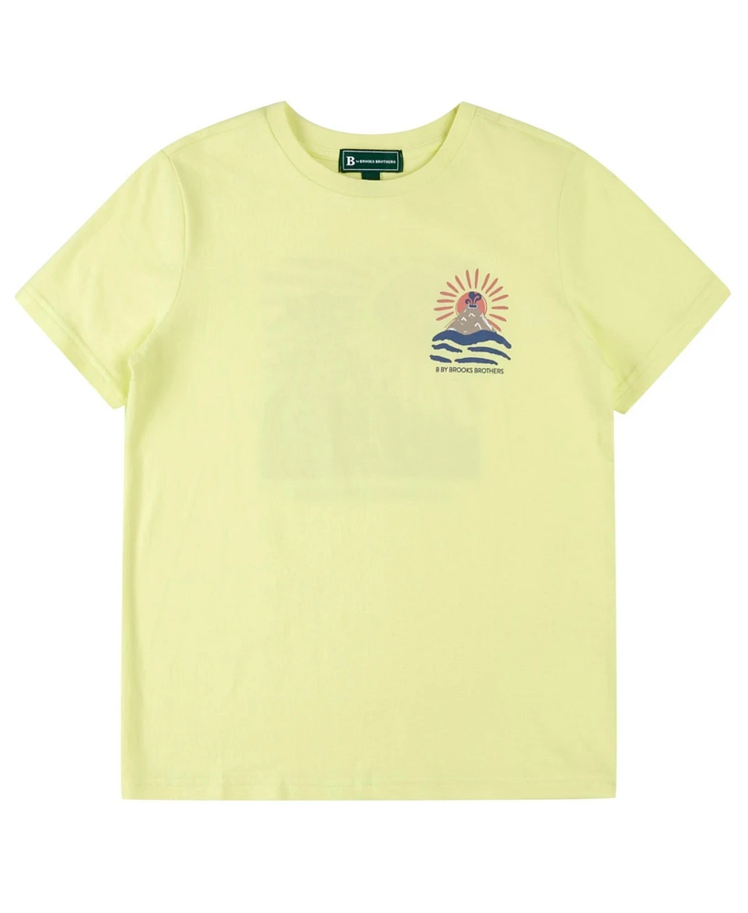 Brooks Brothers Big Boys Sun's Out Graphic T-Shirt