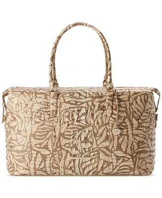 Brahmin Duxbury Weekender Melbourne Leather Extra-Large Travel Duffel Bag