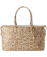 Brahmin Duxbury Weekender Melbourne Leather Extra-Large Travel Duffel Bag