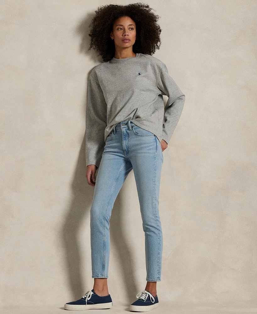 Polo Ralph Lauren Women's Mid-Rise Super-Slim Jeans